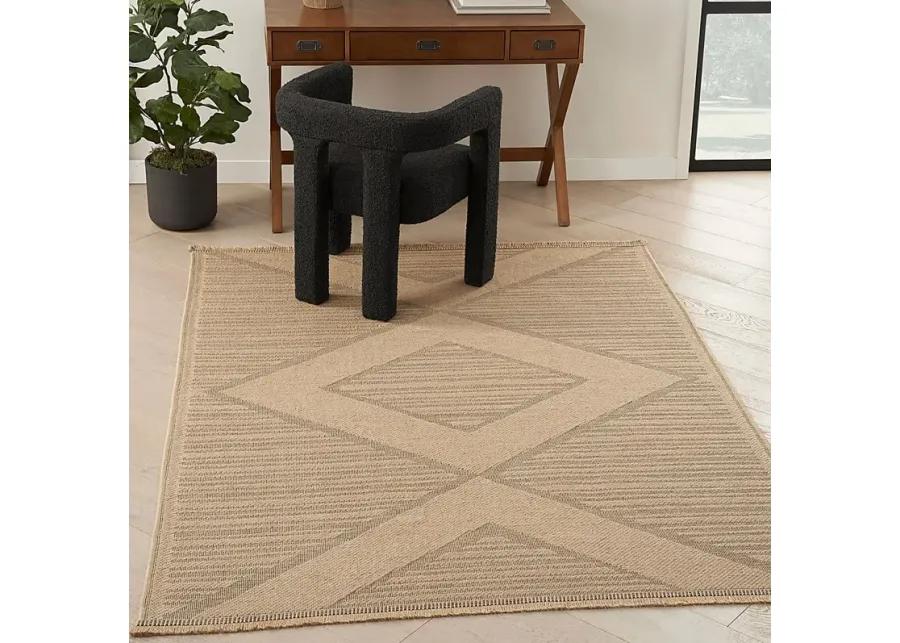 Shorewell Beige 7'10 x 9'10 Rug