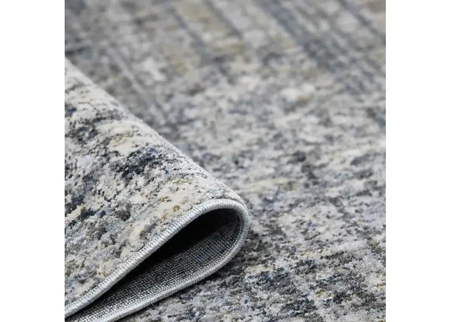 Rulish Gray 7'10 x 9'10 Rug