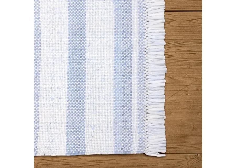 Kebba Blue 7' x 9'9 Indoor/Outdoor Rug