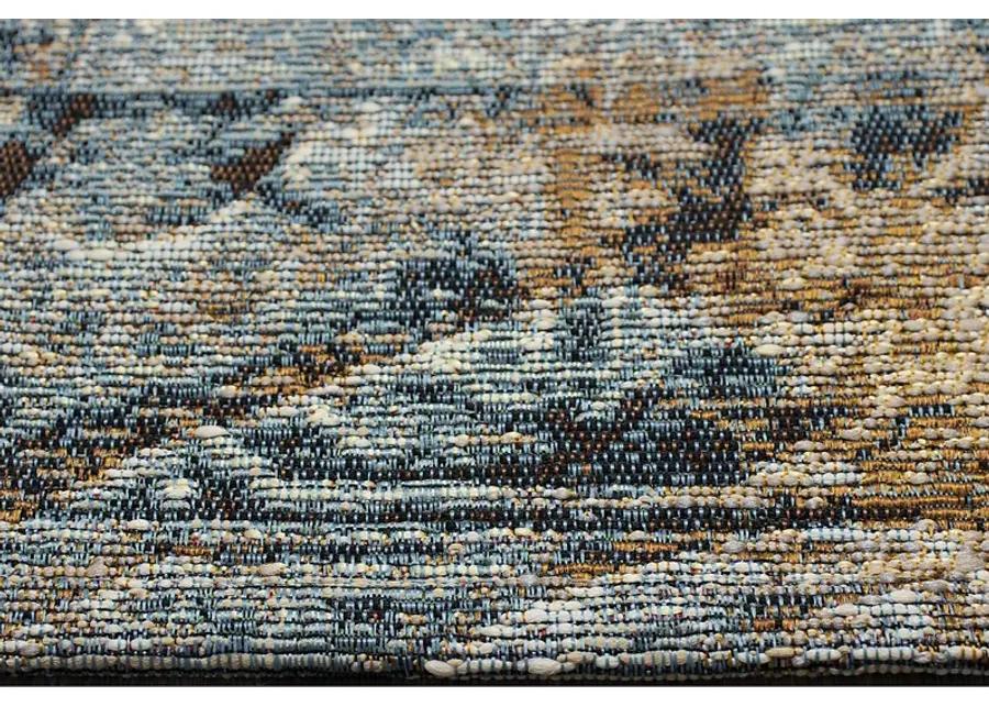 Seward Blue 7'10 x 9'10 Indoor/Outdoor Rug