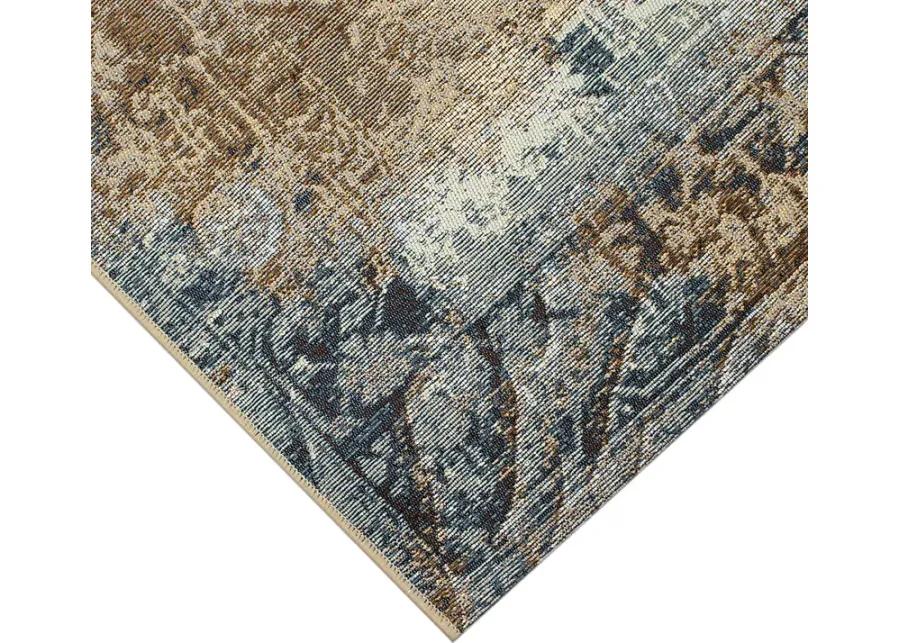 Seward Blue 7'10 x 9'10 Indoor/Outdoor Rug