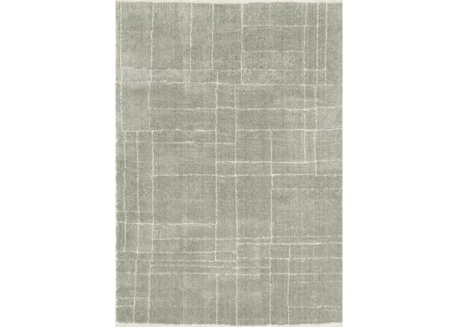 Ecto Park Gray 7'10 x 10'10 Rug