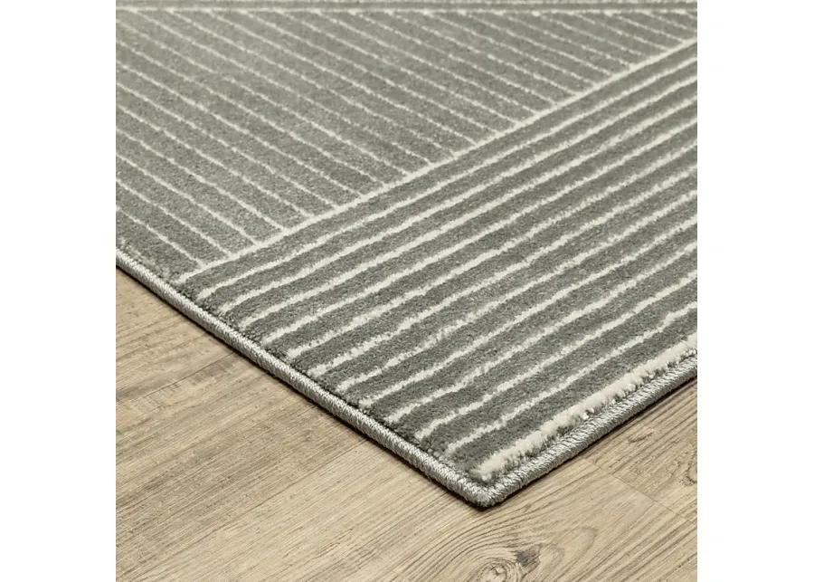 Merien Charcoal 7'10 x 10'10 Rug