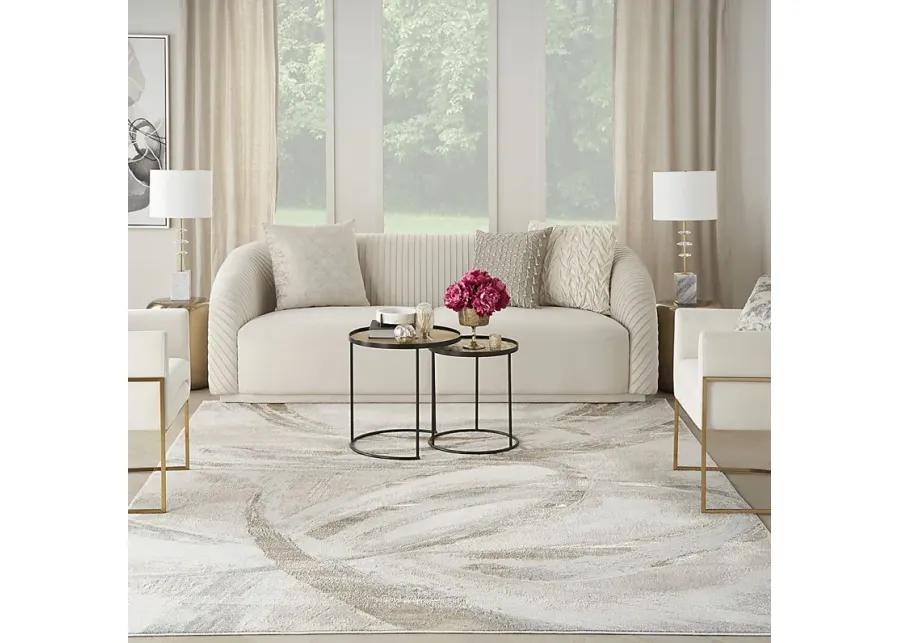 Brasix Beige/Gray 12' x 15' Rug