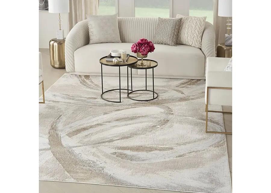 Brasix Beige/Gray 12' x 15' Rug