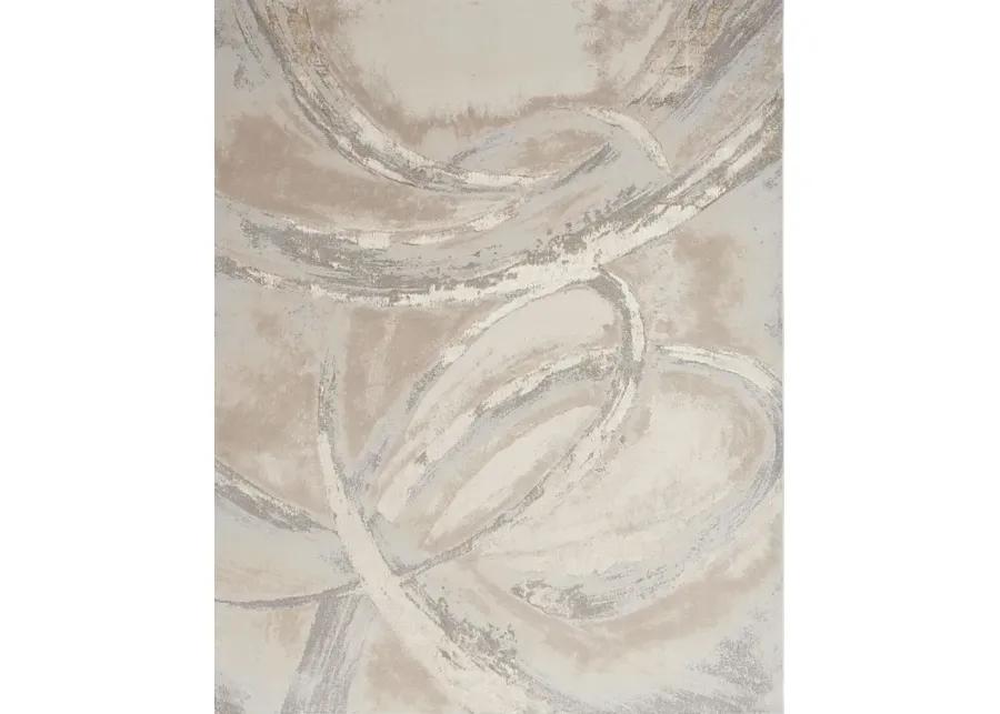 Brasix Beige/Gray 12' x 15' Rug