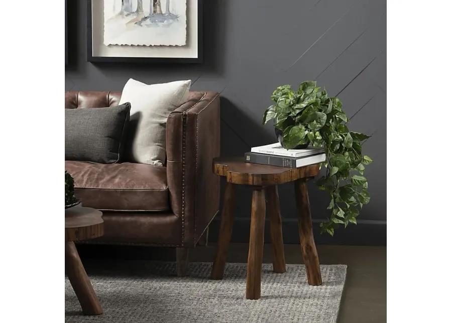 Meares Brown End Table