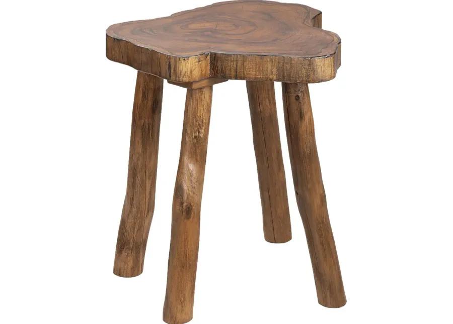 Meares Brown End Table