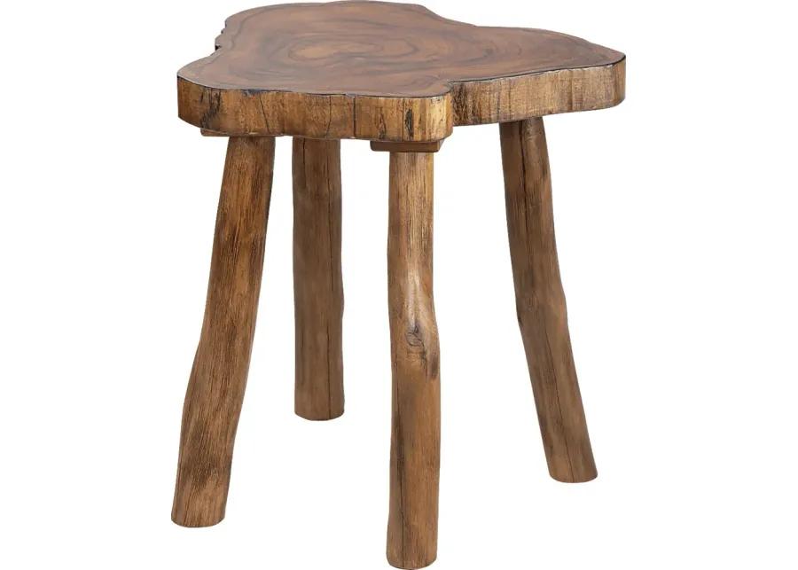 Meares Brown End Table