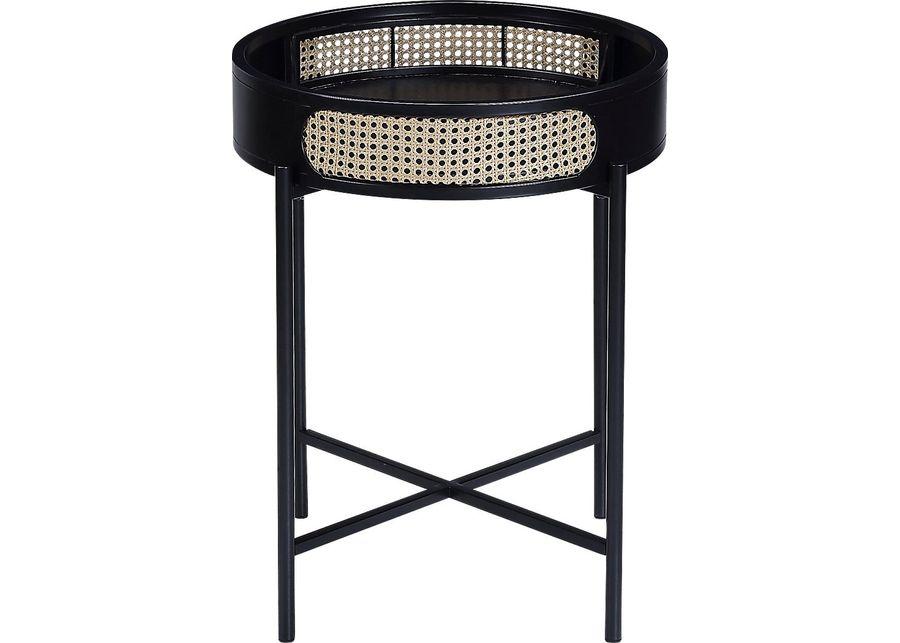 Ravensaide Black End Table