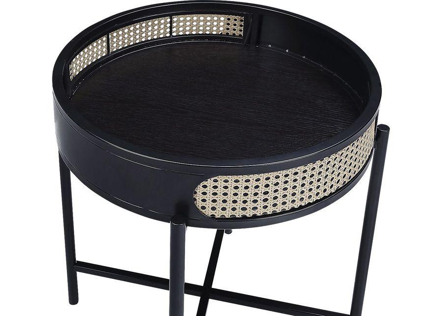 Ravensaide Black End Table