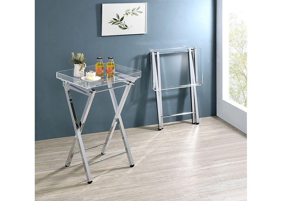 Paeoni Silver End Table, Set of 2