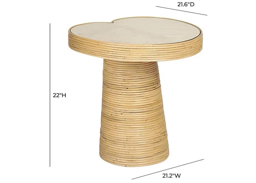 Franzone I Natural End Table