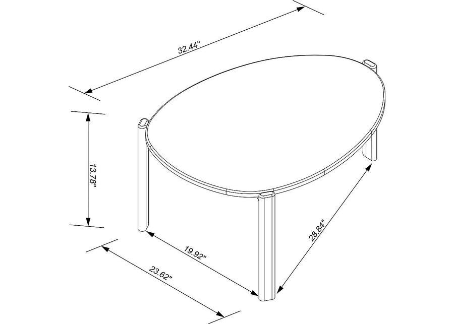 Demerest VI Green Cocktail Table