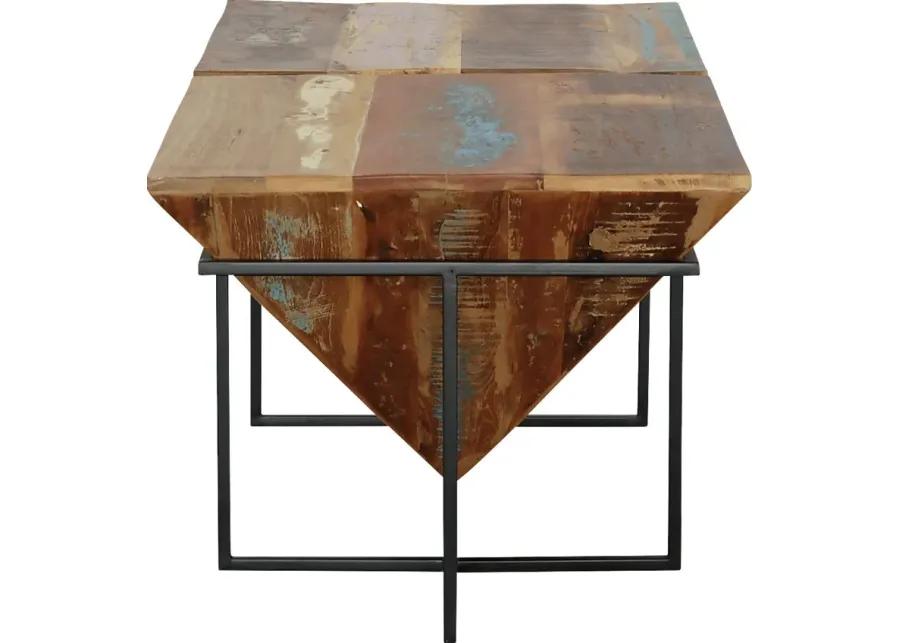 Serlio Brown Rectangle Cocktail Table