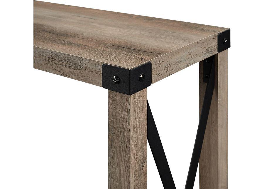 Northwinds Gray Sofa Table