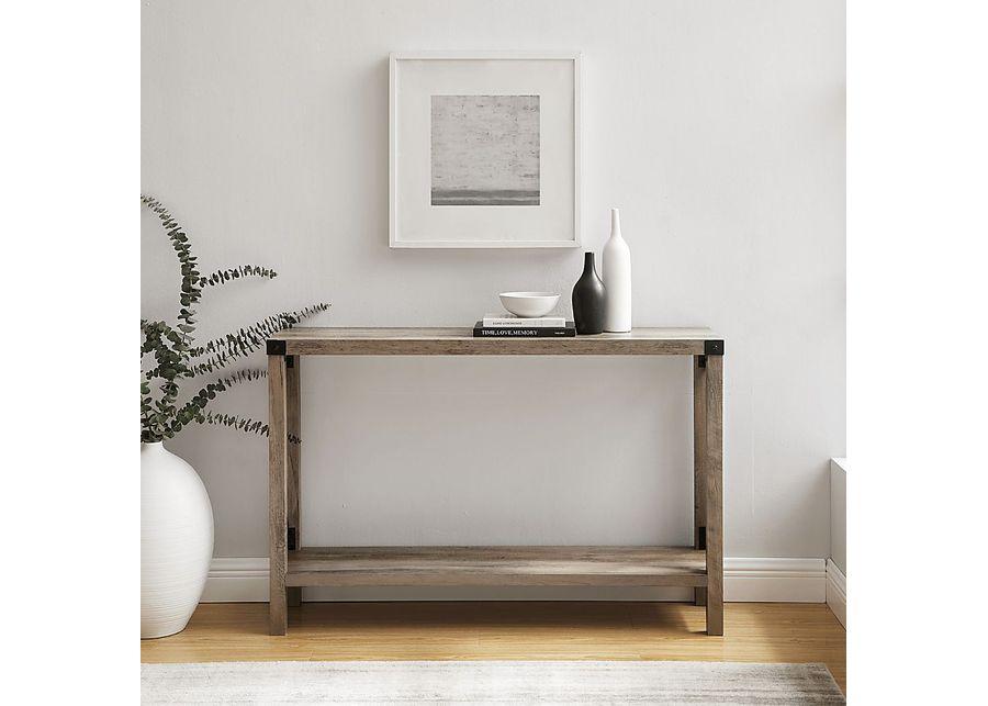 Northwinds Gray Sofa Table