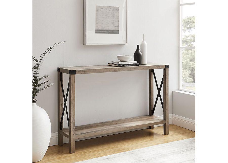 Northwinds Gray Sofa Table