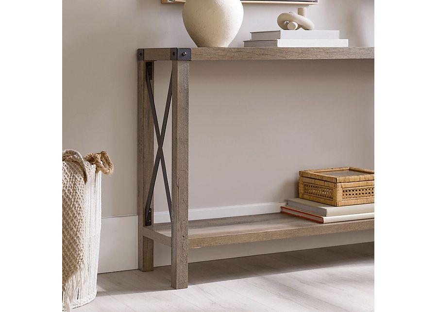 Northwinds Gray Sofa Table