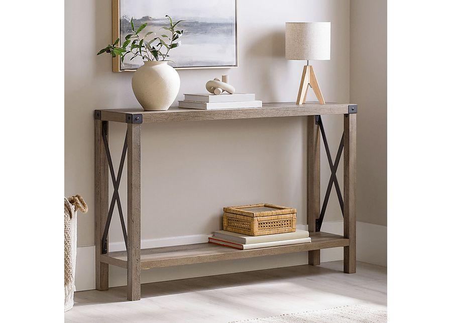 Northwinds Gray Sofa Table