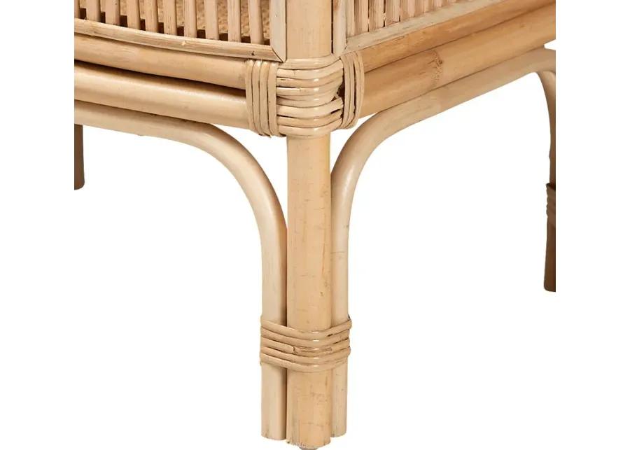 Estoque Brown Sofa Table