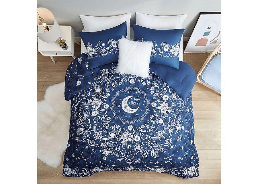 Kids Amsela Blue Twin Comforter Set