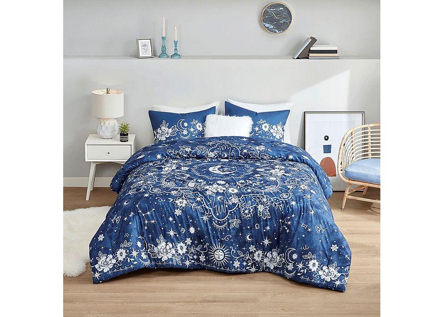 Kids Amsela Blue Twin Comforter Set