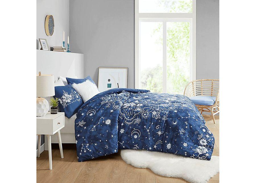 Kids Amsela Blue Twin Comforter Set