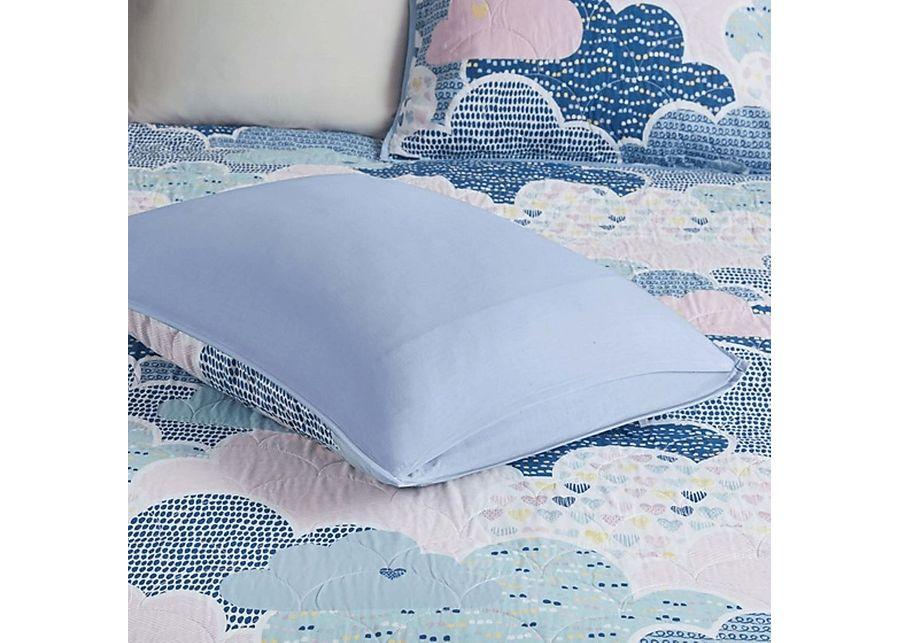 Bessi Blue Full Comforter Set