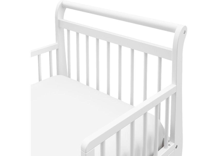 Kids Agoasi White Toddler Bed