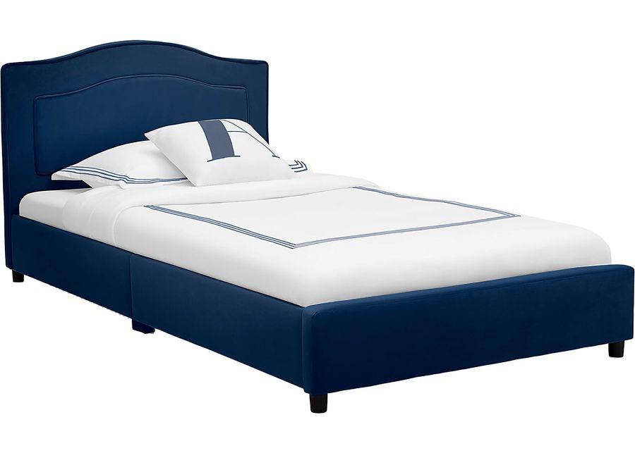 Kids Mebrie Navy Twin Bed