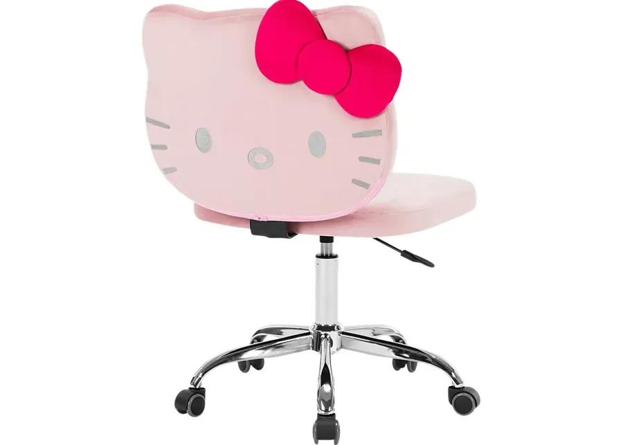 Kids Hello Kitty Kawaii Pink Swivel Chair