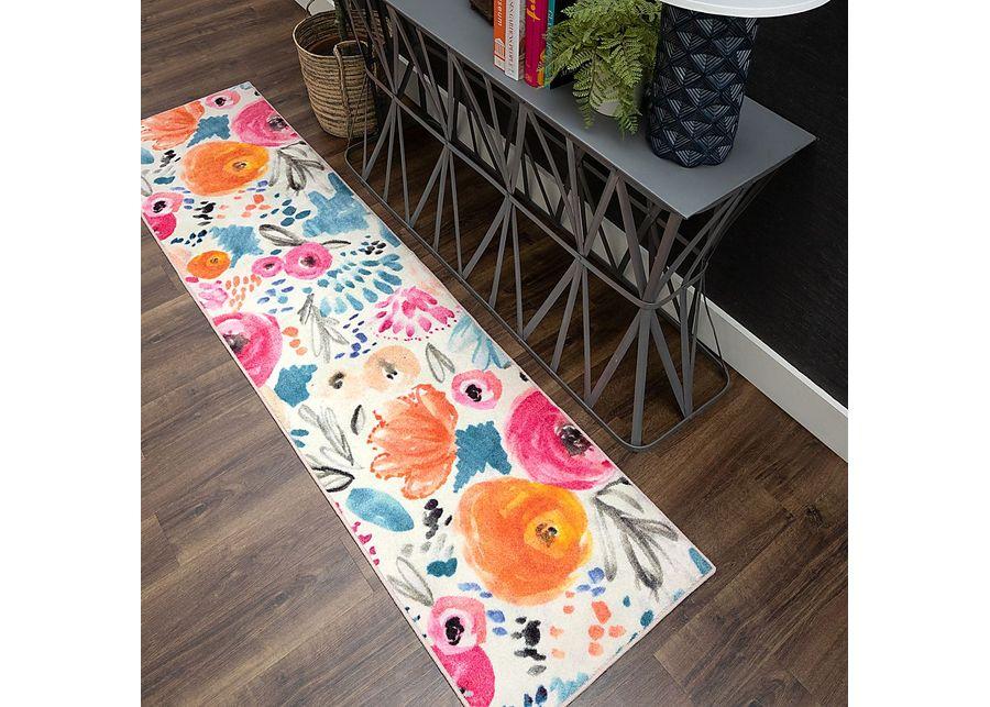 Kids Lemonfall Multi 2' x 8' Runner Rug