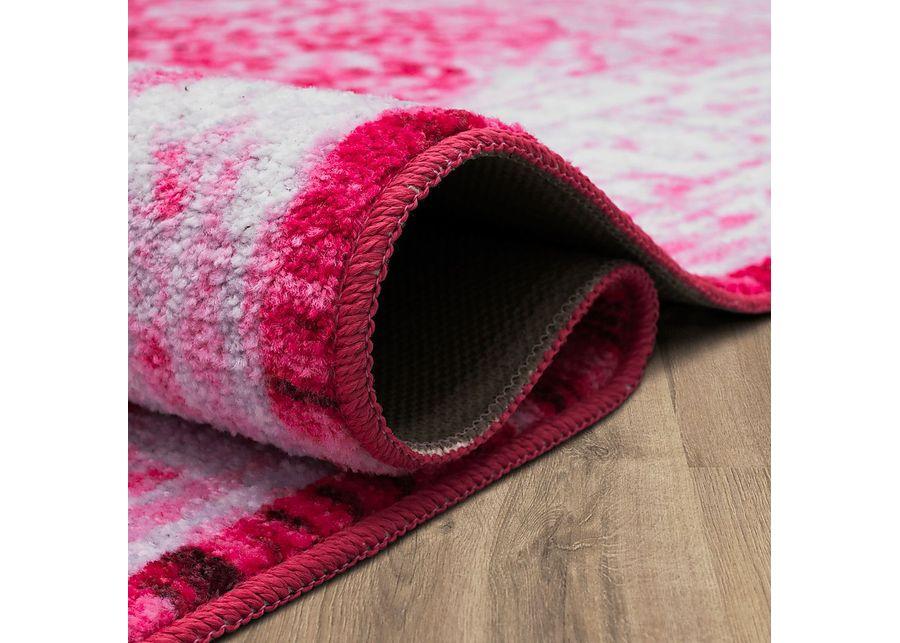 Kids Gembridge Pink 4' x 6' Rug