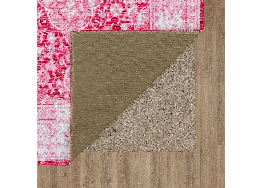 Kids Gembridge Pink 4' x 6' Rug