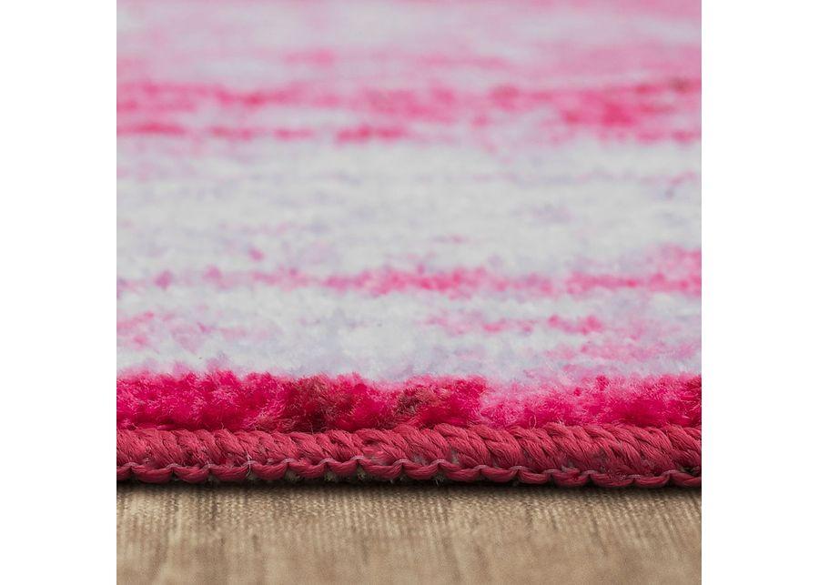 Kids Gembridge Pink 4' x 6' Rug