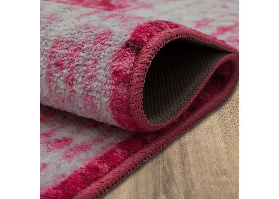 Kids Gembridge Pink 4' x 6' Rug