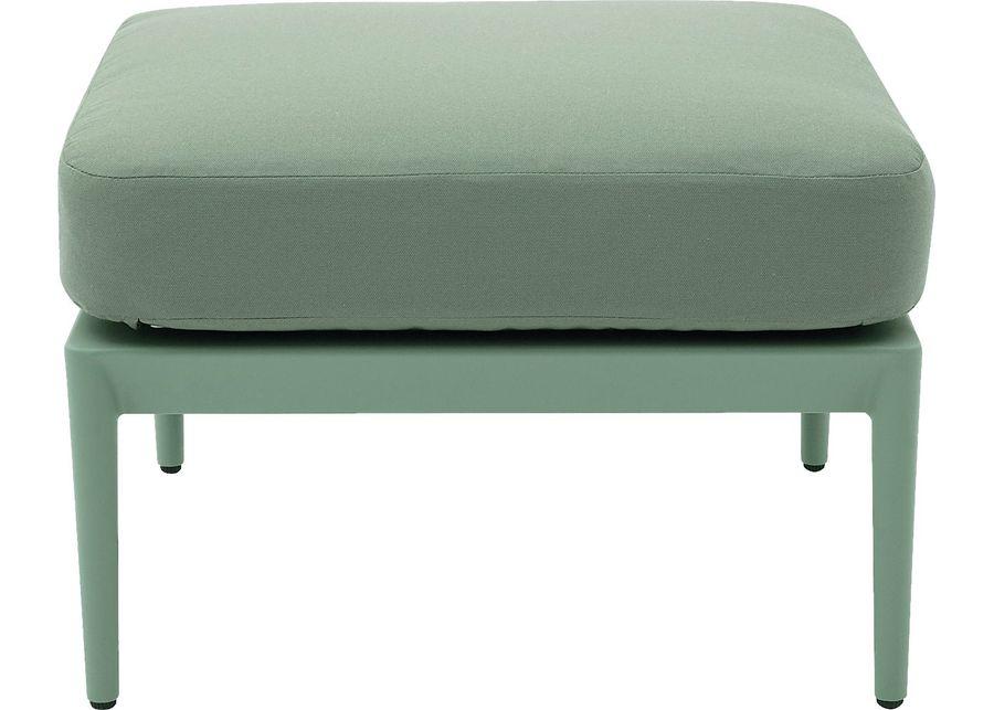 Outdoor Brenkman Green Ottoman