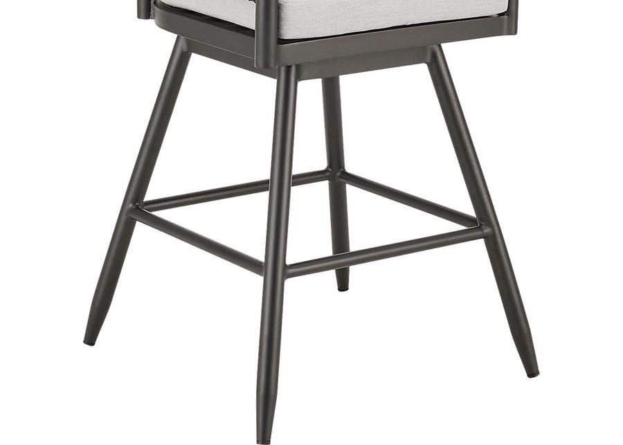 Outdoor Quarrylane Gray Barstool