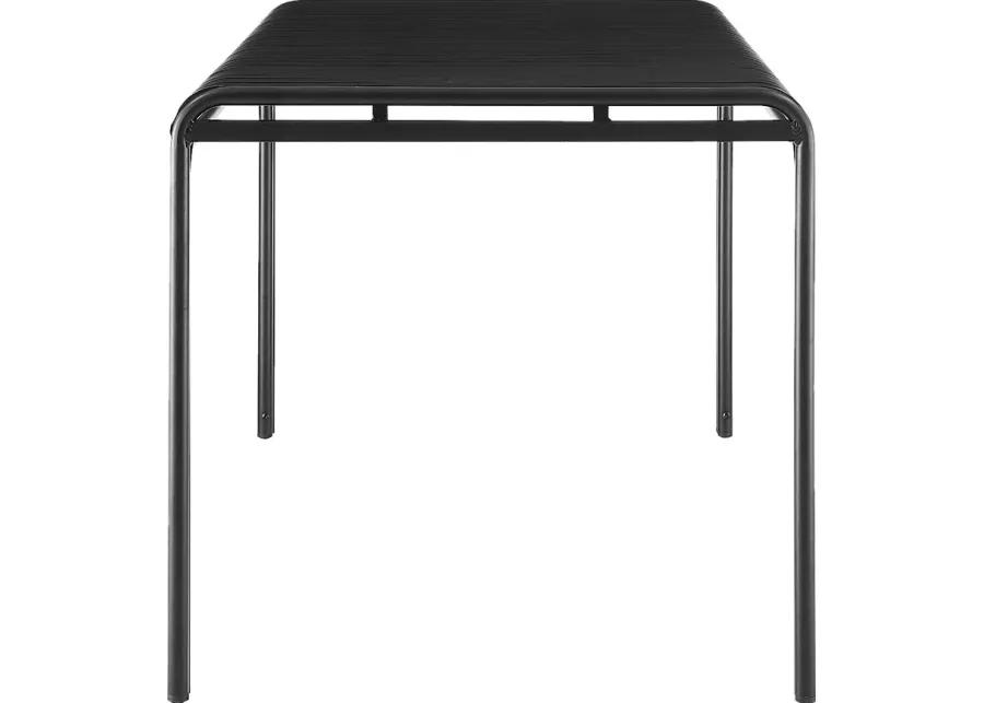 Outdoor Impatiens Black Dining Table