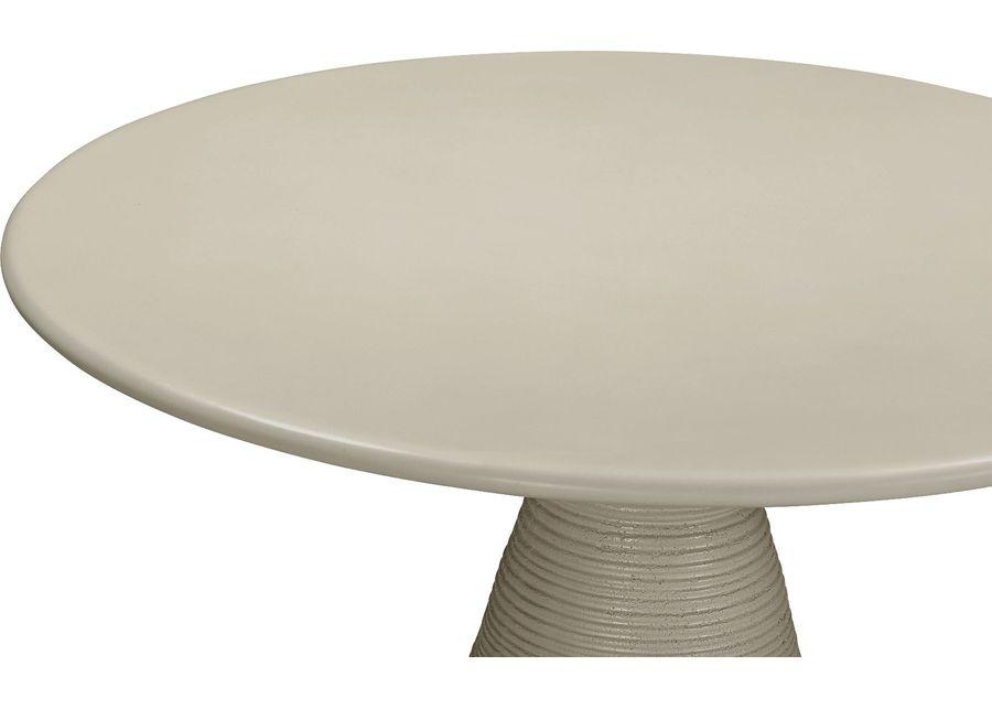 Outdoor Gathings Beige Dining Table