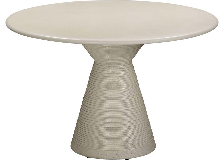 Outdoor Gathings Beige Dining Table