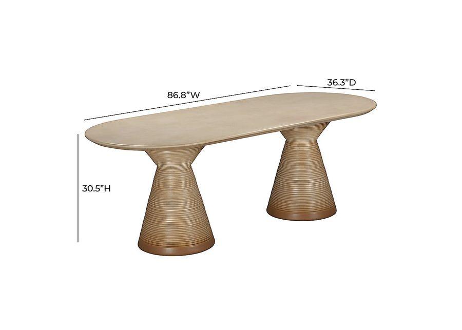 Outdoor Hudspeth Terracotta Dining Table