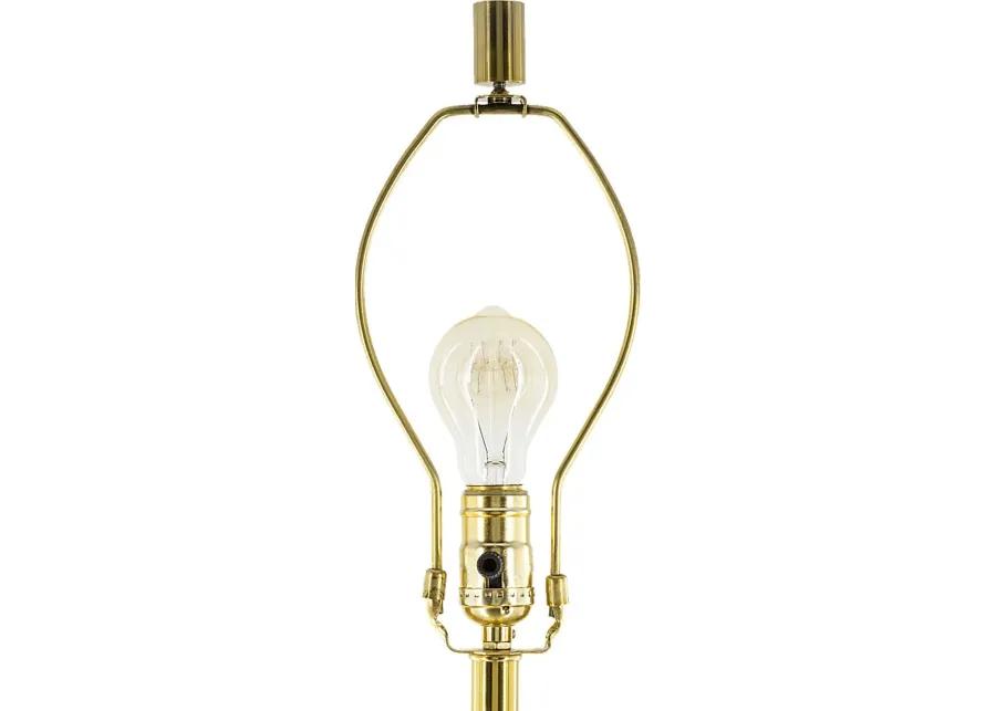 Elizabeth Lane Gold Lamp