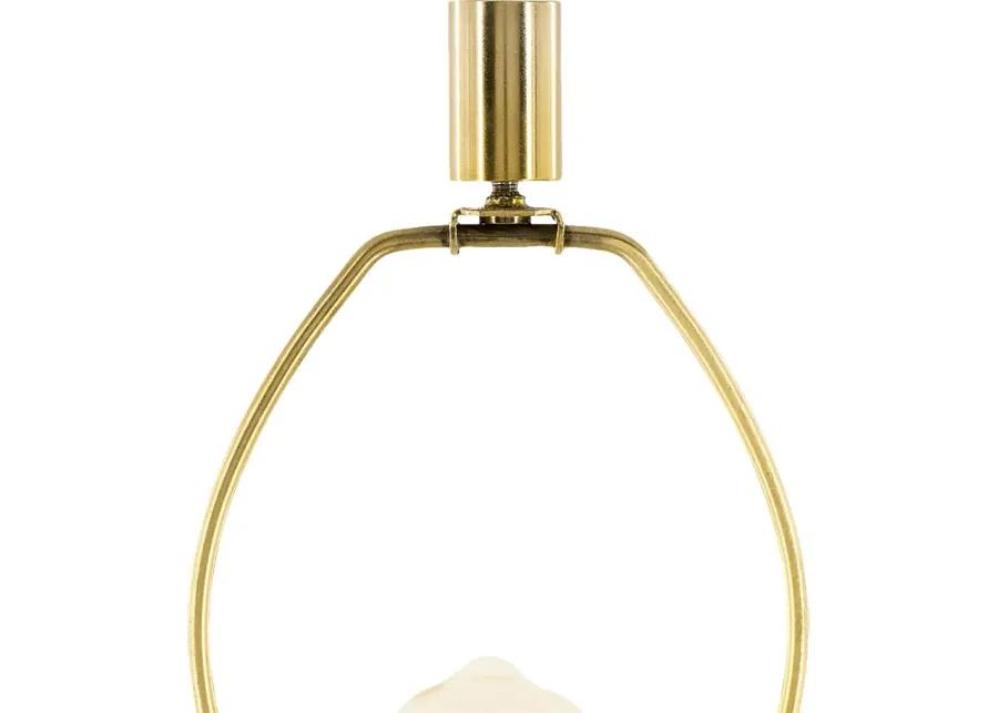 Elizabeth Lane Gold Lamp