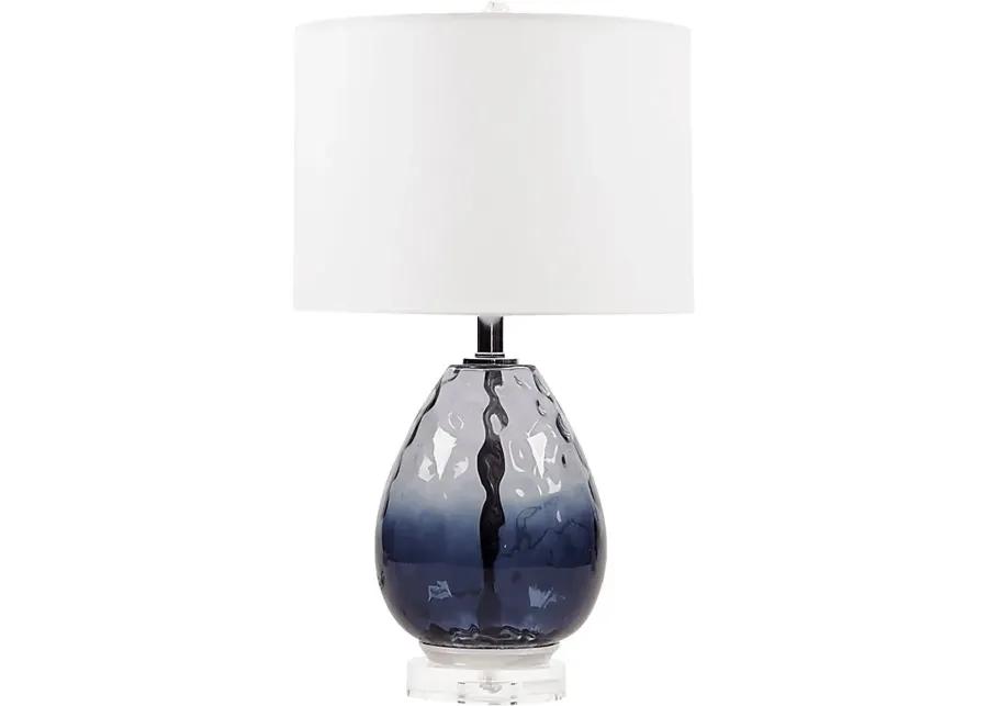 Robin Circle Blue Lamp