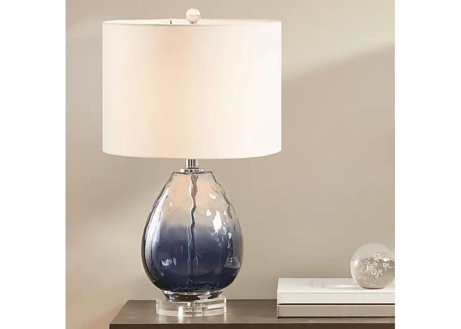 Robin Circle Blue Lamp