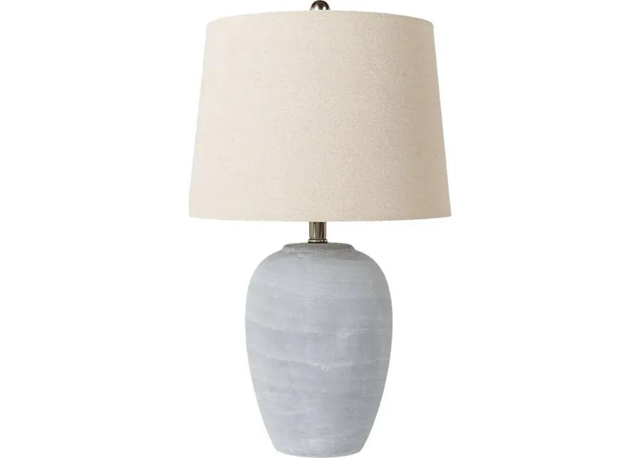 Sawday Island Blue Lamp