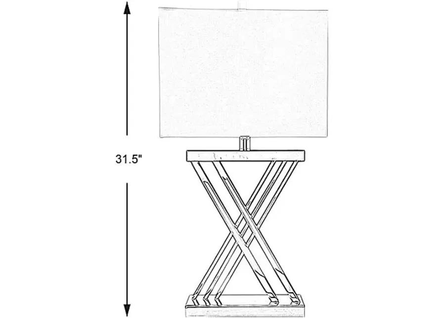 Kriftel Silver Lamp