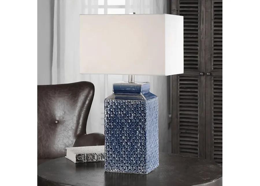 Diane Drive Blue Lamp